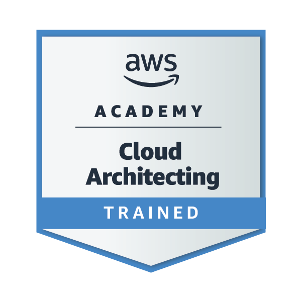 Insignia de AWS Academy Cloud Architecting
